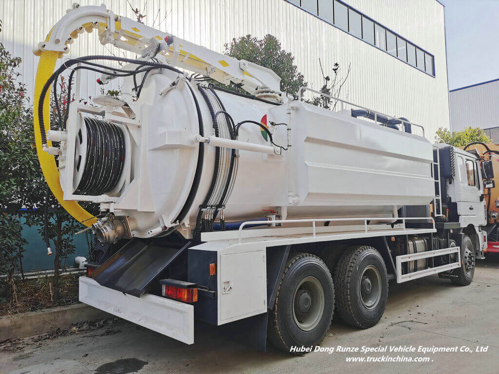 Shacman Hydro Excavators Truck Sewer Jet Suction Units (131)_1