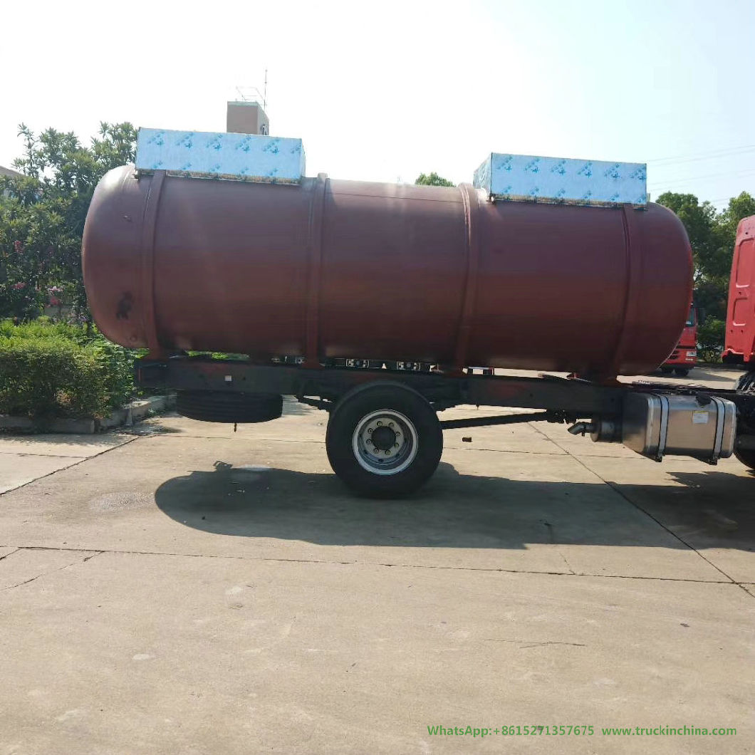 Customsing VAC Acid Sewage Tanker Tank Body- Lined PE for Liquid Chemical Wast 4m3-22m3 (1000USG-6000USG)