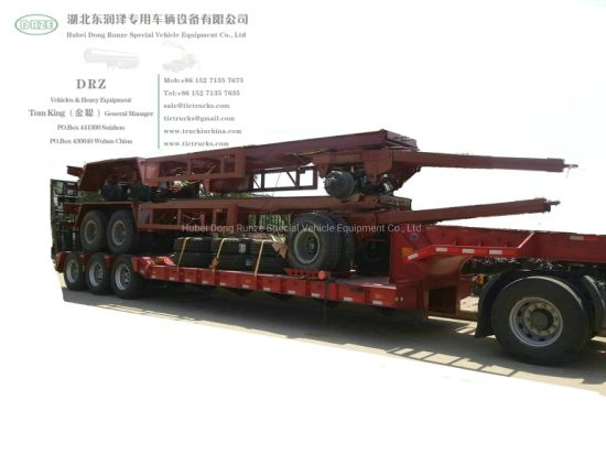 Customizing 2 -3 -4 Axles Dolly Trailers (Flat Bed Dolly, Lowbed Dolly, Tank Dolly, Cargo Dolly)