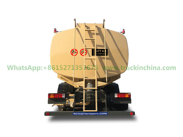 Sinotruck HOWO 25000L Aircraft Tanker (Aviation Kerosene, Aviation Gasoline, Jet Oil 6600 US Gallon Refueler Aircraft Tanker)
