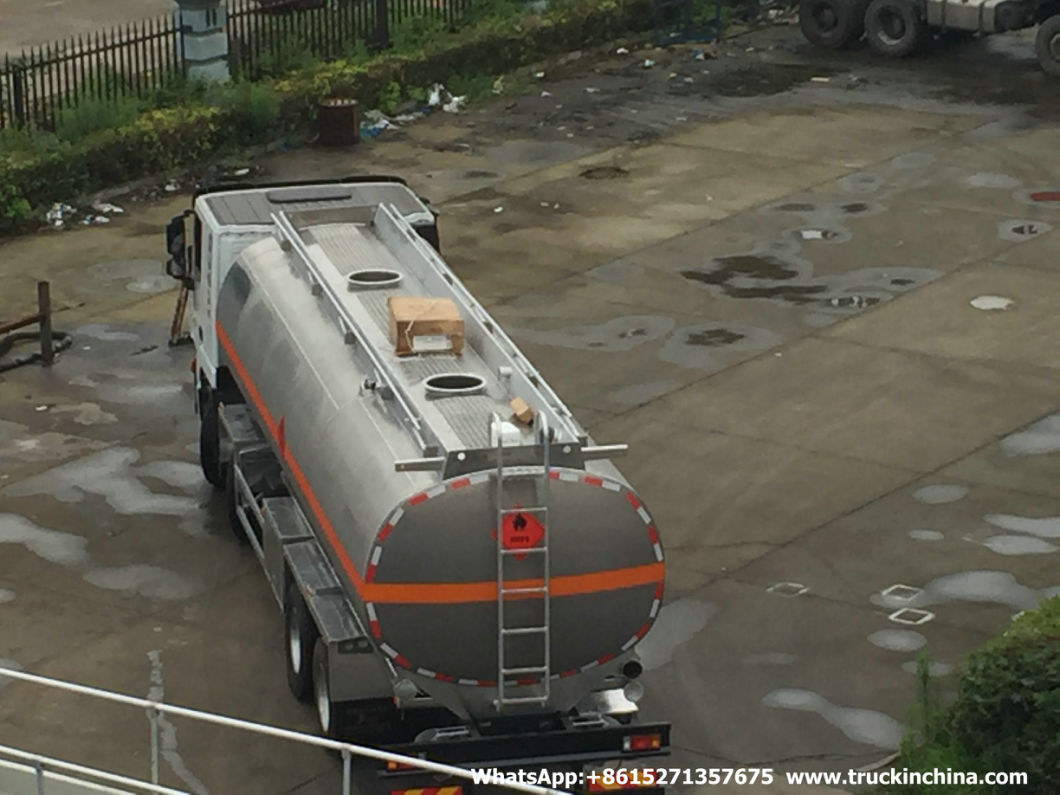Dongfeng 12 Wheels Aluminum Alloy Fuel Tanker (8X4 Jet Oil Refueling Bowser 30cbm Diesel Delivery Refueling Truck)