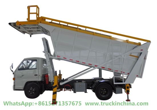 Airport Aircraft Garbage Collector Waste Receiving Vehicle (ISUZU JMC)