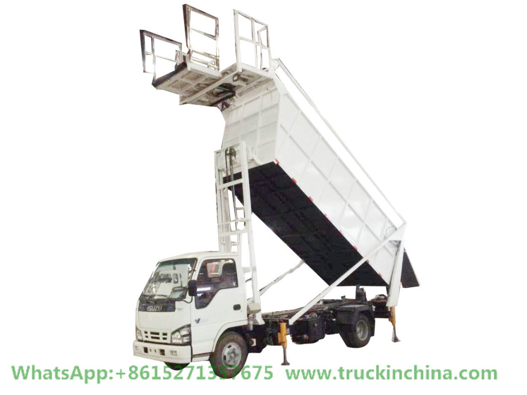 Airport Aircraft Garbage Collector Waste Receiving Vehicle (ISUZU JMC)