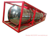 40FT Sulfur ISO Tank Container (Insulated Cladding Stainless Steel 316L Tank for Liquid Molten Sulfur Transport Storage)