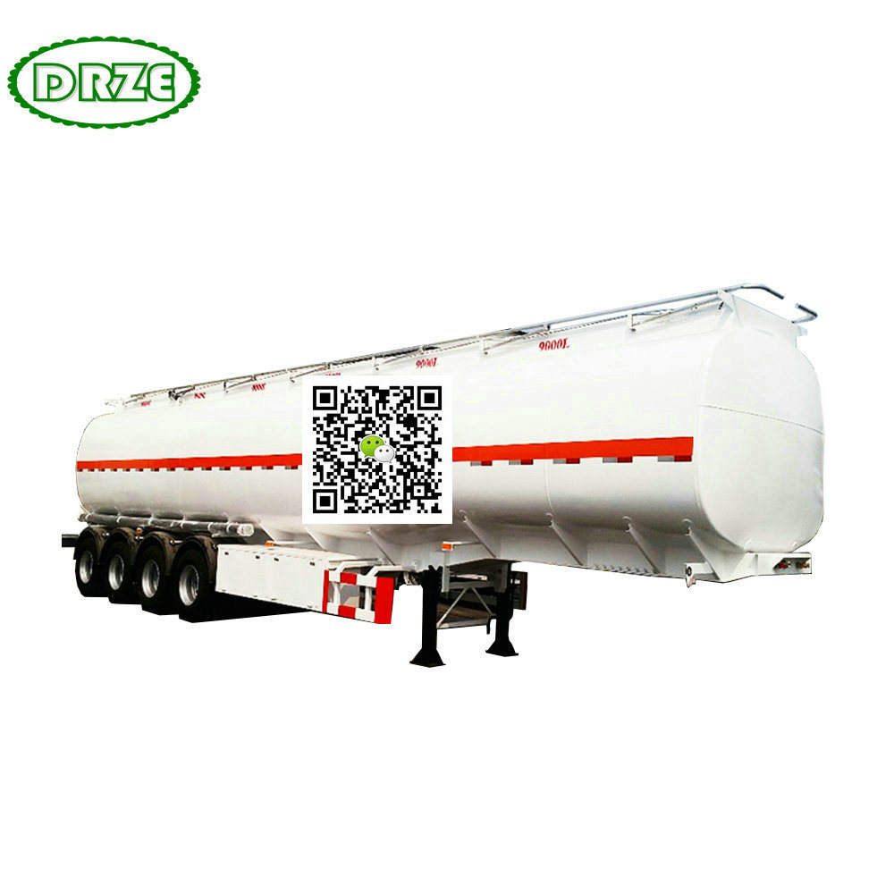Crude Oil, Diesel Jet a-1 Transport Tank Semi Trailer (60000L 60Cbm 60M3 Aluminum Tanker)