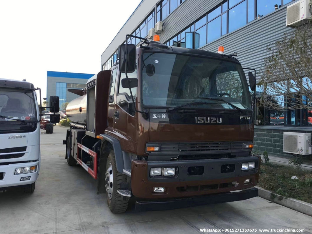 Isuzu-Ftr Helicopter Refueling Trucks (Aluminum Alloy Aircraft Tanker)