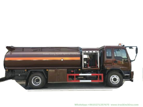 Isuzu-Ftr Helicopter Refueling Trucks (Aluminum Alloy Aircraft Tanker)