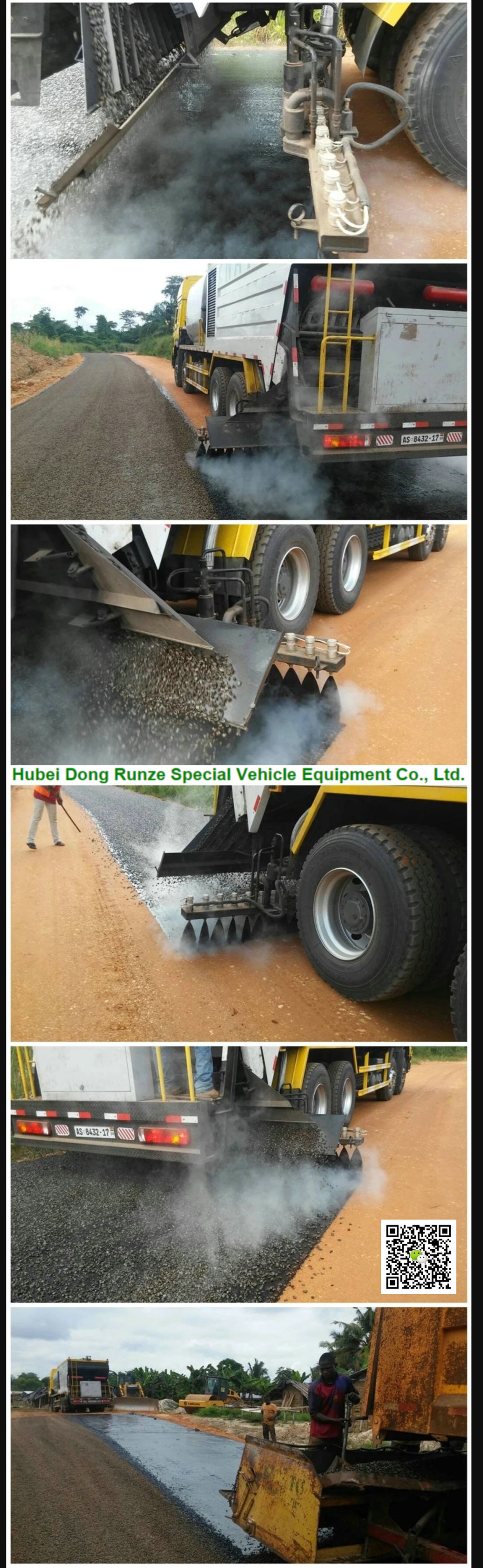 Shacman Asphalt Synchronous Chip Sealer Truck Customize H3000