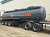 3 Axles Caustic Soda Tanker Semi-Trailer (Sodium Hydroxide Steel Tank Lined LLDPE)