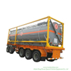 Hydrofluoric Acid Tank Container Un179 Hf for Road Transport (Tanker) in 30FT, 40FT Frame Steel Lined LDPE for HCl (max 35%) , Naoh (max 50%) , Naclo (max 10%)