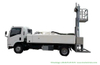 Isuzu Lavatory Service Truck Clean Water Tank 1400L Sewage Tank 2360L (Aircraft Sewage Tanker With Vacuum Pump Electric Diesel Vehicle)