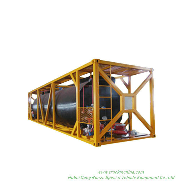 20FT Bitumen Tank Container Customizing Transport Hot Asphalt 20000-24000 Litre (Bitutainer)