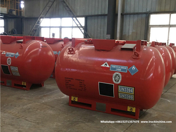 Un T20 Titanium Tetrachloride Tank (1200L UN1838 Stainless Steel Portable Tank Cl4Ti)