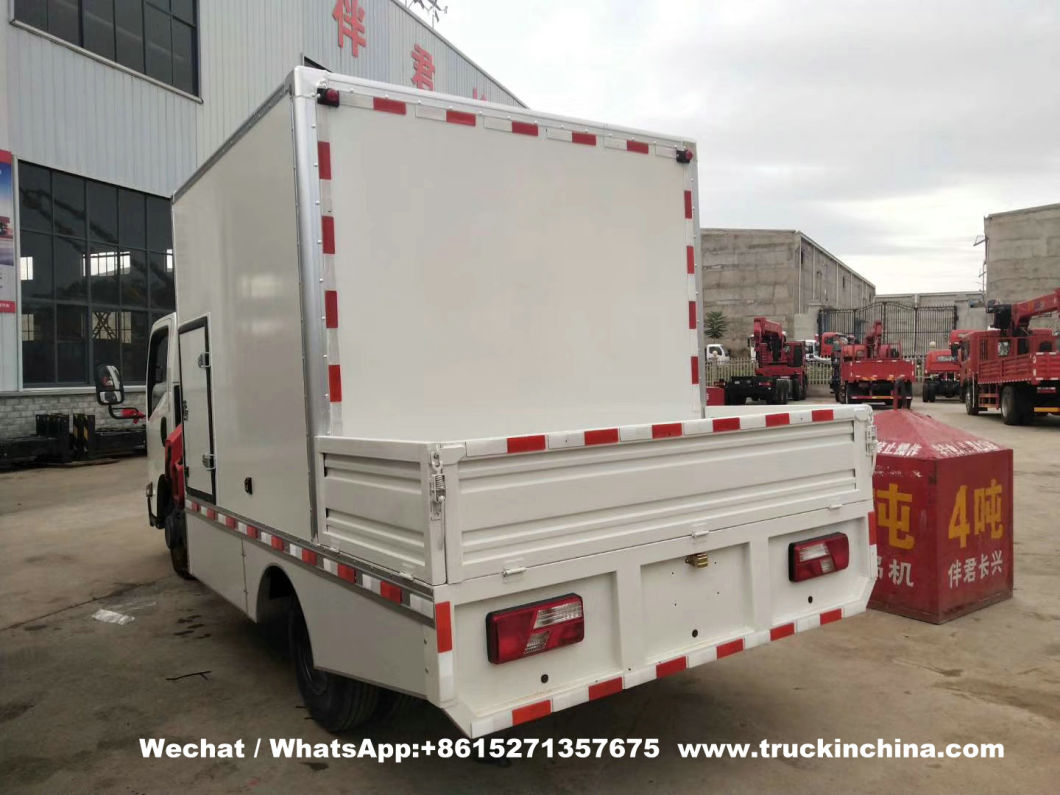 Customized Jmc Rescue Vehicle Workshop Truck with Sany Palfinger Spk6500 Crane 3.3 Ton