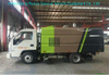 Mini Right Hand Drive Forland Truck Mounted Vacuum Road Sweeper 2.5m3