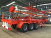 Emulsion Tank Container Trailer Liquid Molten Sulfur Transport Solution Insulated Cladding Stainless Steel Tank Body Can Be Unloaded Trailer