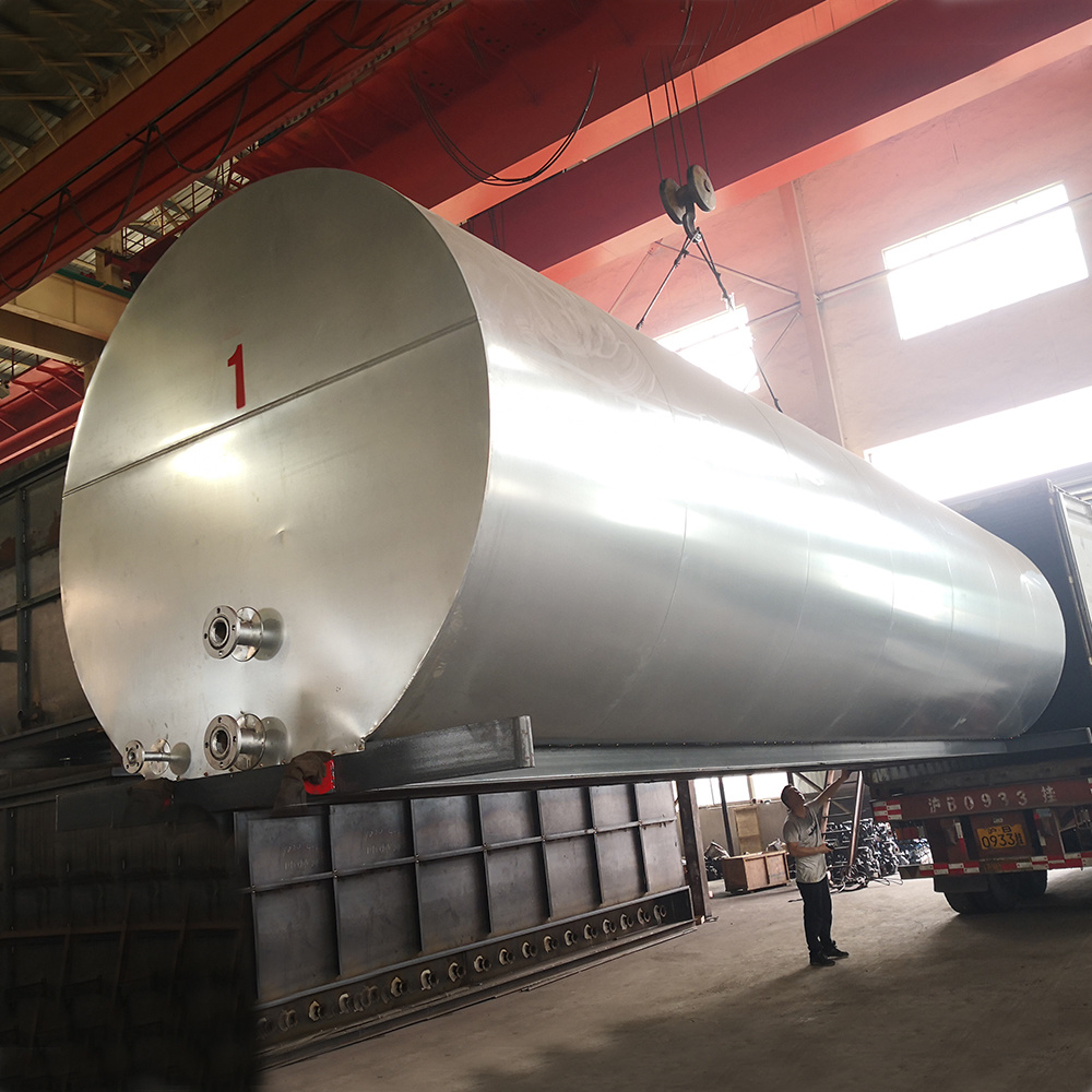 Oil Fired Heats Asphalt Tank, Bitumen Tank (Storage Capacity 34CBM-100CBM Skid with 2 Burners for Hot Liquid Asphalt)