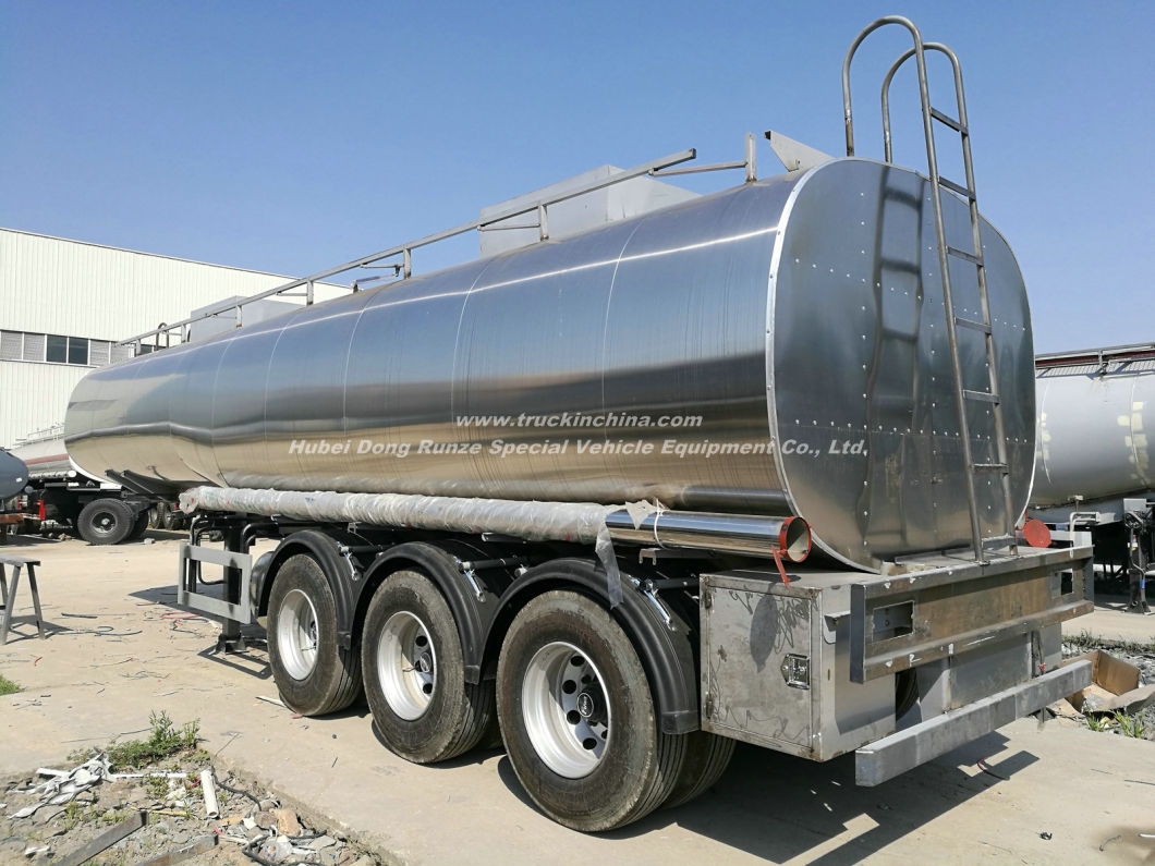 Wholesale Tri Axles Emulsion Tank Trailer for Liquid Molten Sulfur ...