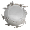 SS304, SS316L Stainless Steel Manhole Cover for Sulfuric Acid Tank, Dust Tank, Chemical Tanker Truck