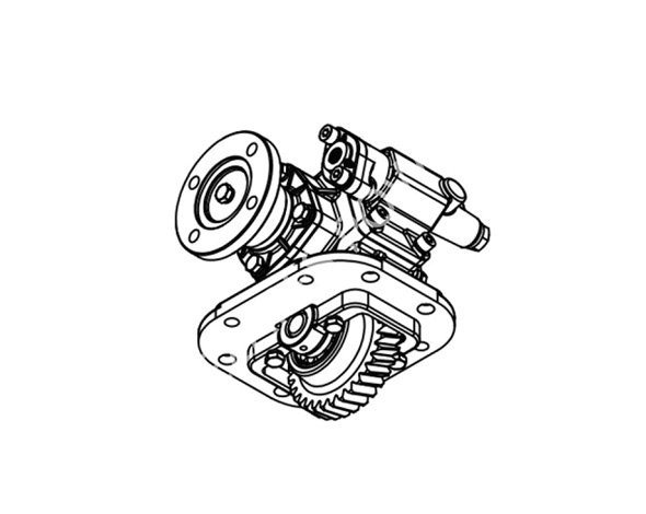 Dongfeng Truck Part Pto Sdq24/60 Sdq24/40, Sdq24/38, Sdq21/33 (Gearbox WLY6G55, WLY6G40, WLY7TS60B, 17DS52-00030, 17JR09 BS02, Transmission PTO Assembly)