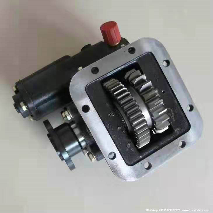 Fast 8js85e Gearbox QD40A PTO (Original China Tanker Truck Factory Transmission PTO Crane Truck PTO Assembly)