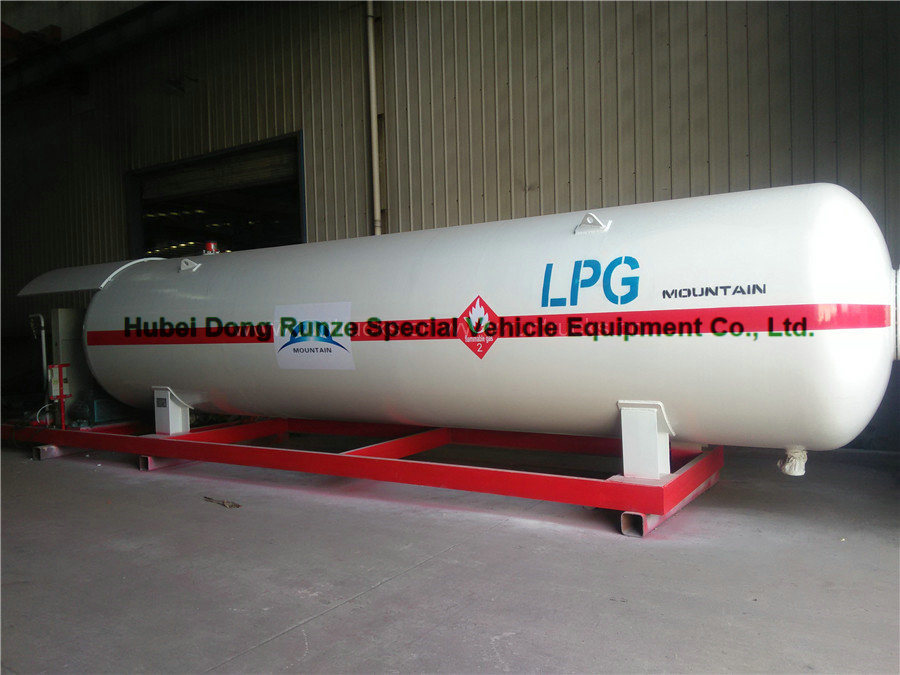 25000liters LPG Filling Plant with Two Dispenser for 12 Tons LPG Cooking Gas Cylinder Filling Station Skid Mounted Tank of Easy Transport