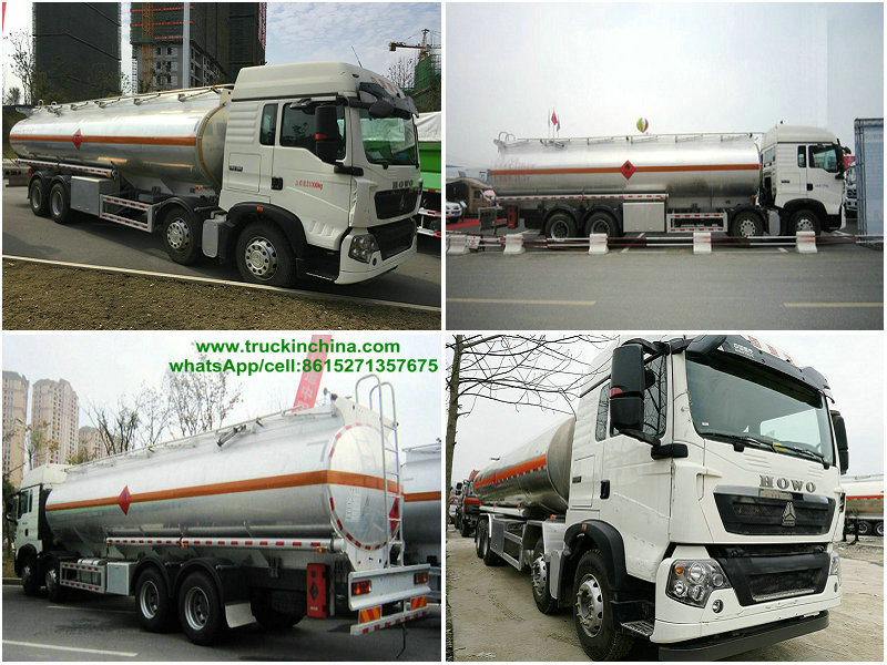 Sinotruck HOWO Fuel Tanker (Mobile Oil Refueling Bowser Truck 30cbm 8000 -10000Gallon)