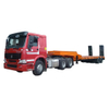 4 Axle 2 Line Low Bed Trailer Payload 80tons