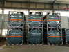 20FT ISO Hydrochloric Acid Tank Container 21cbm (21000 Liters Steel Lined LLDPE) for Vietnam Chemical Factory Acid Trailer Transportation