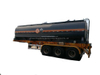 Hydrocyanic Acid Tank Mounted On Container Trailer For Road Transport 30KL-40KL for HC , NaOH , NaCLO H2SO4 Steel Lined LDPE