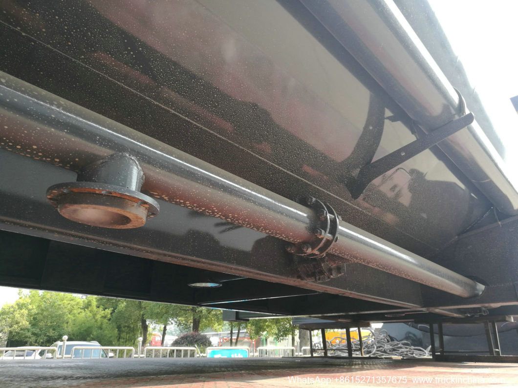 Chemical Liquid Tanker Body with Container Locks Trailer Road Transport 5000USG-6000USG (Solution HCl,NaOH,NaCLO,PAC,H2SO4,HF,H3PO4,H2O2 Store Tank Lined PE)