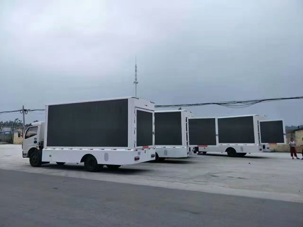 DFAC Truck Mounted Mobile LED-Advertising Optional Ifting Screen 4X4.4X2 LHD. Rhd