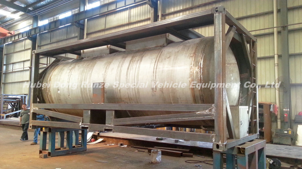 ISO Food Grade Tank Container Suitable for Milk and Other Dairy Products, Tallow and Chocolate, Chili Sauce