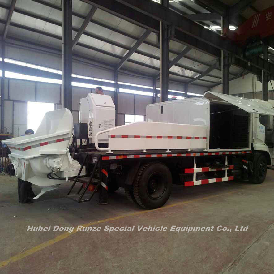 King Run Truck Mounted Concrete Pump 30-90m3 / H Rhd. LHD. 4X2.4X4