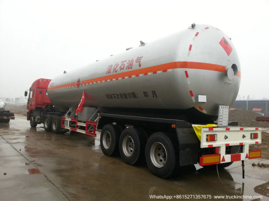 Wholesale 3 Axle Tank Semi Trailer for LPG/Propane /Dme/ Isobutane ...