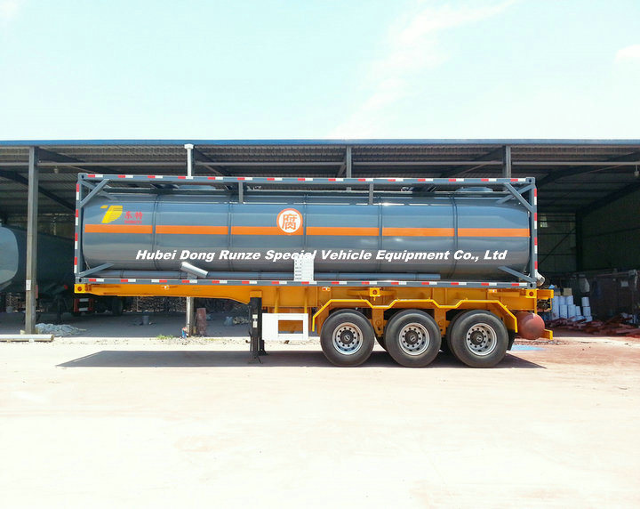 Sulfuric Acid Isotank (H2SO4 tank container) 20FT, 40FT 20m3-30m3 for Road Transport Sulfuric Acid 6% Sulfuric Acid 20%Sulfuric Acid 60%Sulfuric Acid 98%