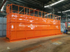 HCl Acid Tanks-Skid Mounted Lined PE Closed Top 500 Bbl Frac Tank Type of Tanks for Onsite Acid Supply and Holding Ease of Transportation