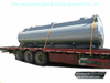 Tank Body Carbon Steel Inner Lined 16mm PE, 15000L-16500L for Hydrochloric Acid Truck Lorry