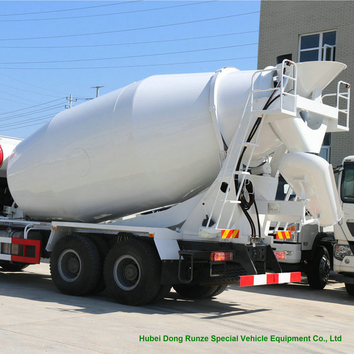 HOWO Truck Mounted Concrete Mixer (Transit Mixer Tank 10m3-Max Mixer Drum18m3)
