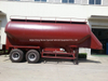 2 Axles Bulk Tanker Trailer for Transporting Wheat -Bean Grains Tank Capacity 35cbm Silo