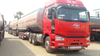 Stainless Steel 304 Food Oil Tanker Semi-Trailer 3 Axles Tank Capacity 45000L to 52000L Shell Polished