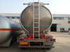Aluminum Alloy Tanker Trailer 40kl for Diesel, Oil, Gasoline, Kerosene Road Transport with 3 BPW Axles