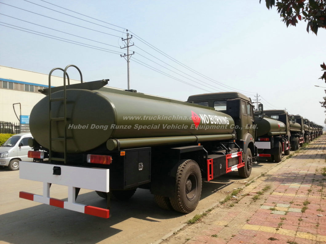 Beiben Trucks 1629 Fuel Bowser (Road Tanker) All Wheel Drive 4X2.4*4. LHD. Rhd for Petroleum Oil, Gasoline, Petrol, Diesel Transport with Oil Pump