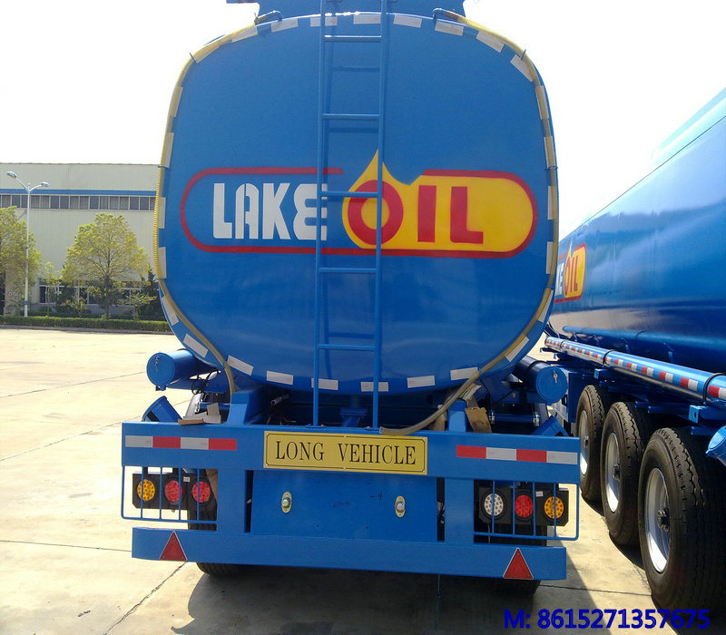 42000L Fuel Tank Trailer (Steel Fuel Tanker Semi-Trailer 3 Axles, 45000L to 54000L)