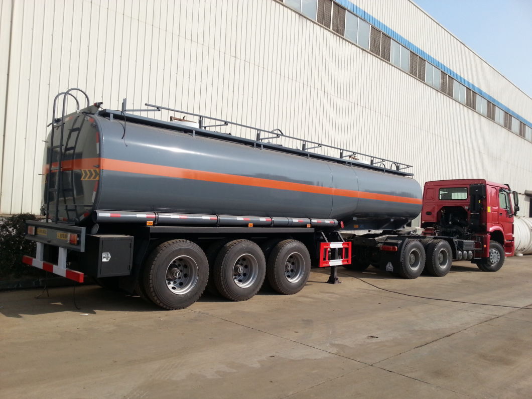 Acid Tanker Trailer for Road Transport (Hydrogen Fluoride) Hydrofluoric Acid Hf 48%