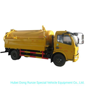 High Pressure Jetting Combined Sewer Truck 3cbm Vacuum Sewage Tank 1cbm Jetting Water Tank Rhd or LHD 4X4 - 4X2