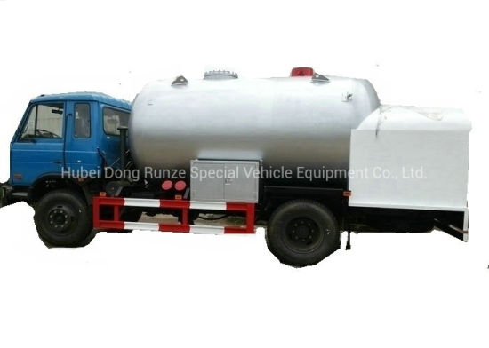 Dongfeng LPG Bobtail Tank Truck (Road LPG Tanker) Mounted with LPG Pump LPG Delivery Dispenser
