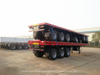 Flatbed Trailer for Cargo Transport Side Wall Removable or 40FT Container 45ton (Multi-Functions)