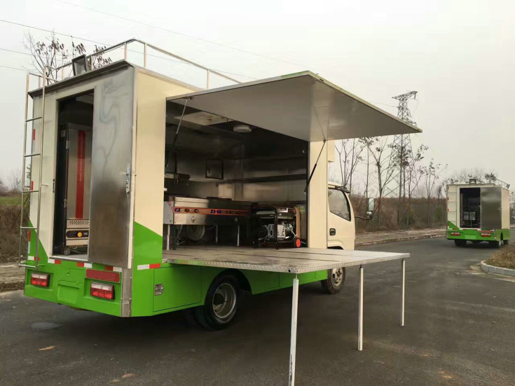 DFAC Diesel Mobile Kitchen Food Truck 4.2 Meters Long Rhd. LHD 4X4 or 4X2