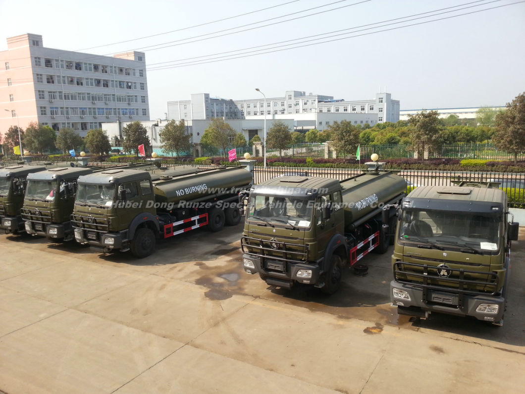 Beiben Trucks 2529 Fuel Bowser Tanker off Road All Wheel Drive 6X6.6*4. LHD. Rhd 2534.2538 for Petroleum Oil, Gasoline, Petrol, Diesel Transport